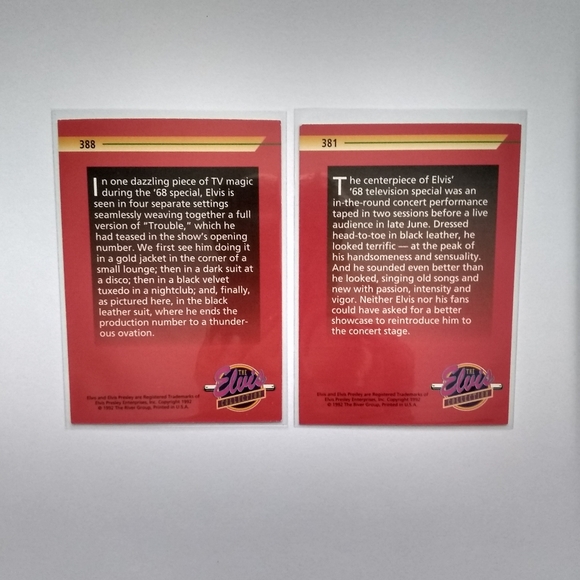 Elvis Presley Vintage Trading Cards 1992 (10) - Picture 6 of 10